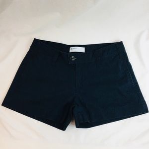 Gap Favorite Khaki Chino Shorts 8 Navy Blue Cotton